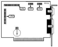 UNIDENTIFIED � BABY I/O CARD MT-881