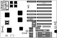 UNIDENTIFIED � 286 VLSI TURBO MAINBOARD