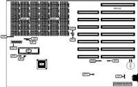UNIDENTIFIED � 80286 MOTHER BOARD